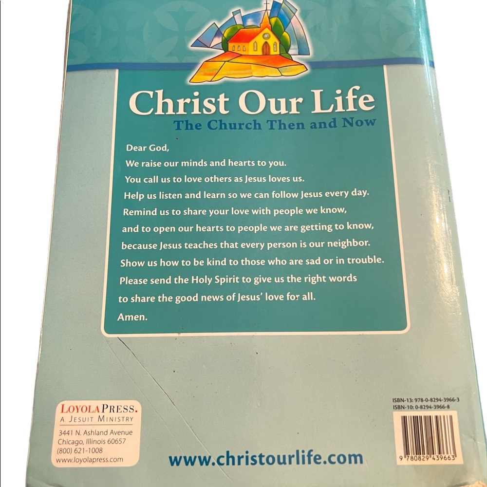Christ Our Life- Then & Now- Soft Cover- 8th Grade - Picture 2 of 6
